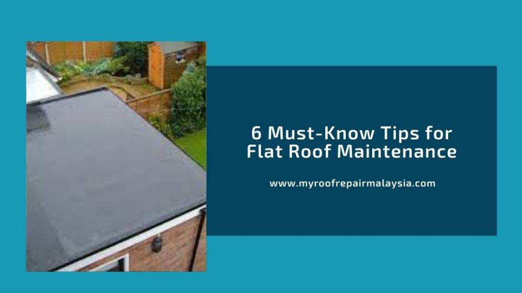 6 Must-Know Tips for Flat Roof Maintenance