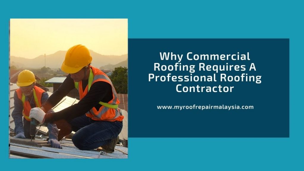 Why Commercial Roofing Requires A Professional Roofing Contractor