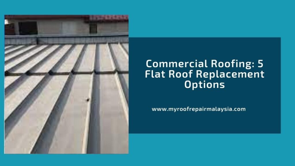 Commercial Roofing: 5 Flat Roof Replacement Options